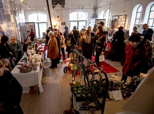 Borstahusdagen Vinter minijulmarknad i Pumphuset