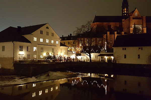Julmarknad i kulturkvarteret Walmstedtska