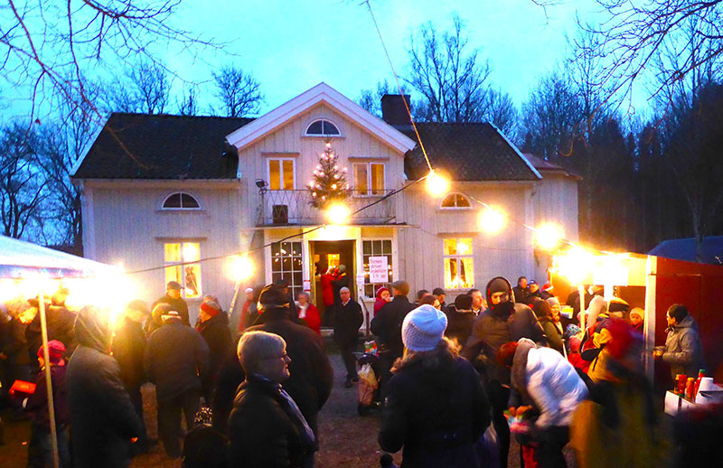 Julmarknad på Ingaryd